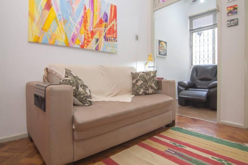 Apartamento Charmoso Na Praia De Copacabana Rio de Janeiro Luaran gambar