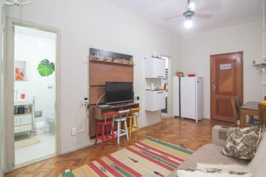 Apartamento Charmoso Na Praia De Copacabana Rio de Janeiro Luaran gambar