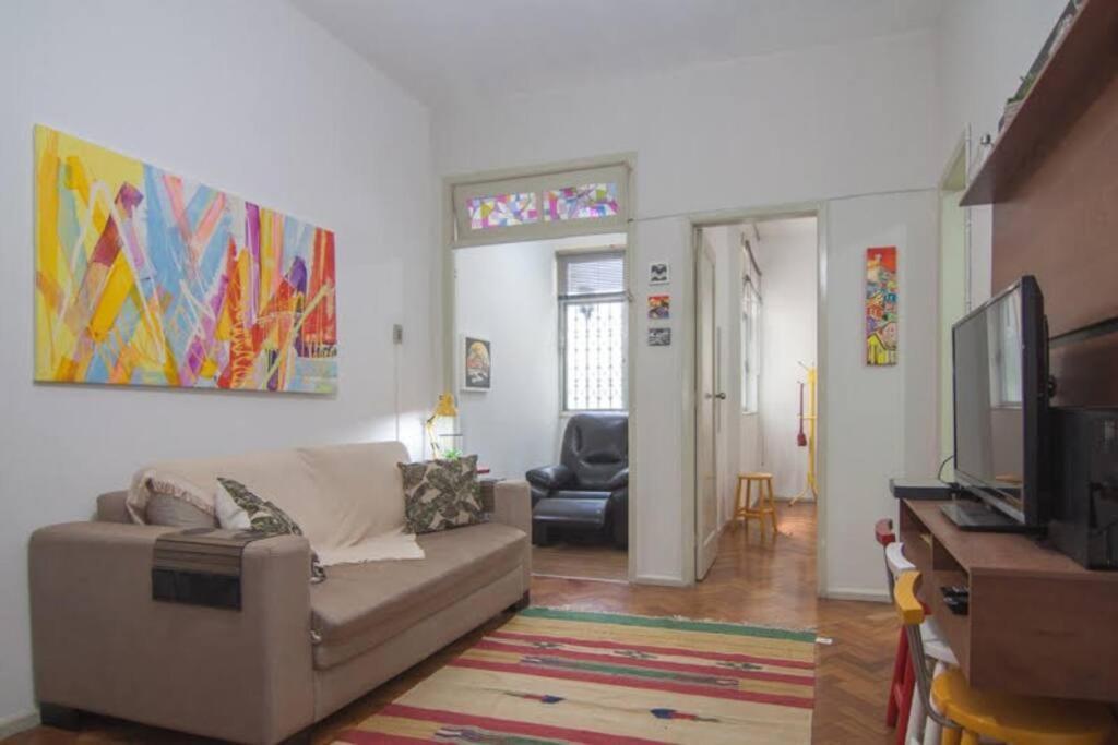 Apartamento Charmoso Na Praia De Copacabana Rio de Janeiro Luaran gambar