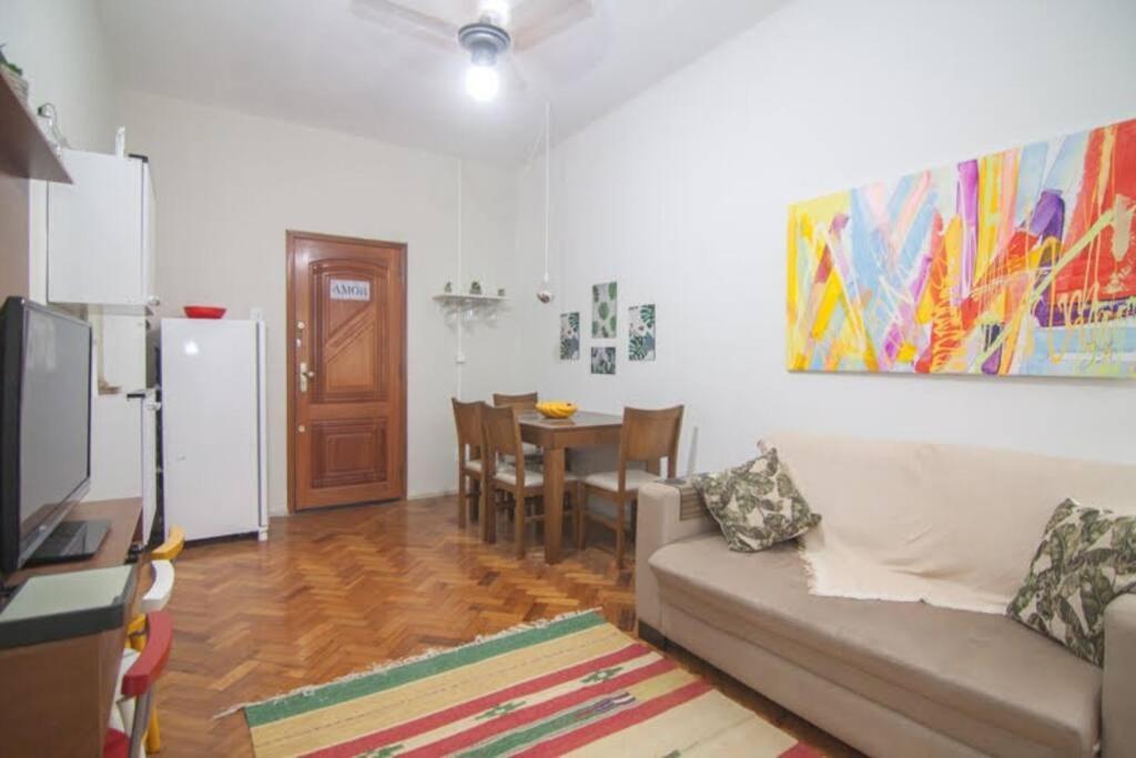 Apartamento Charmoso Na Praia De Copacabana Rio de Janeiro Luaran gambar